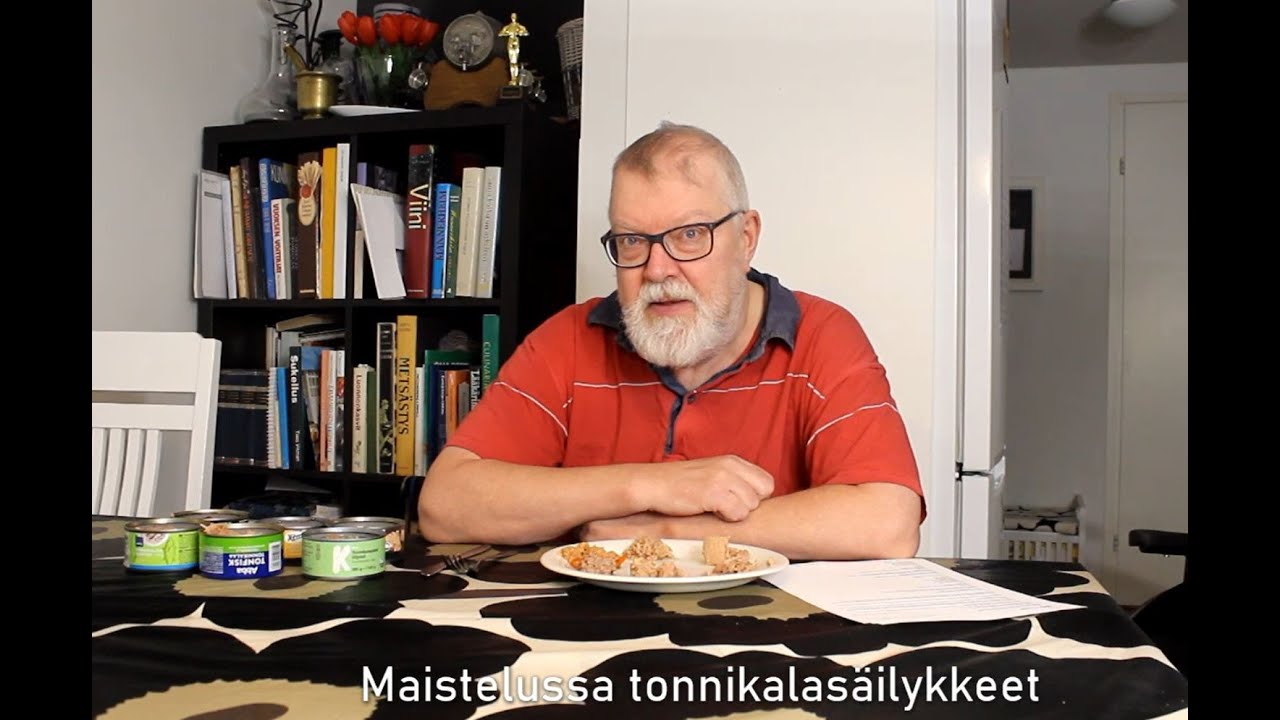 Maistelussa tonnikalasäilykkeet