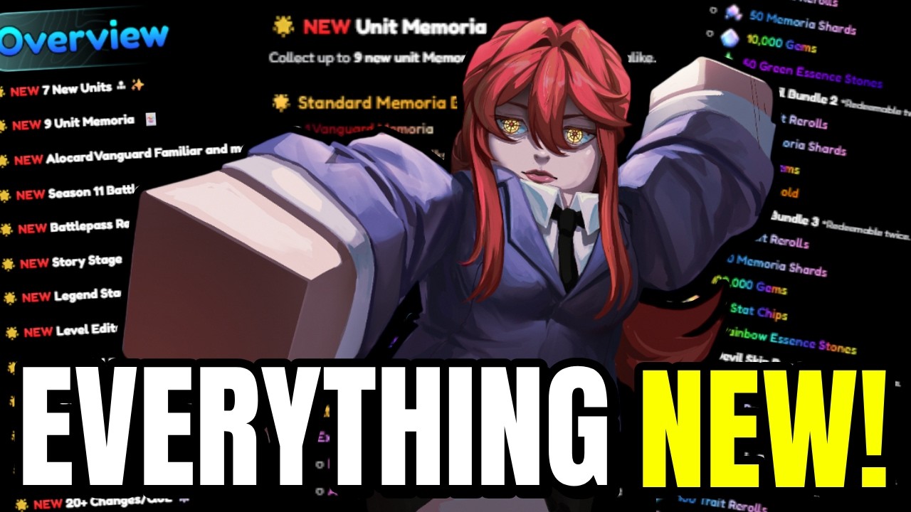 Everything NEW in Anime Vanguards Update 11! (Full Breakdown)