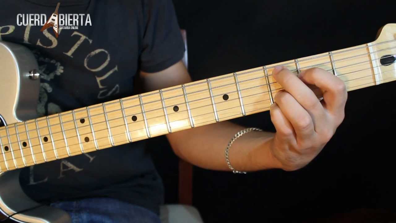 Como tocar Juntos a la Par de Pappo - Leccion de guitarra para principiantes
