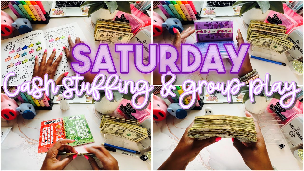 Special Side Income Cash Stuffing | Savings Challenges and Group Play