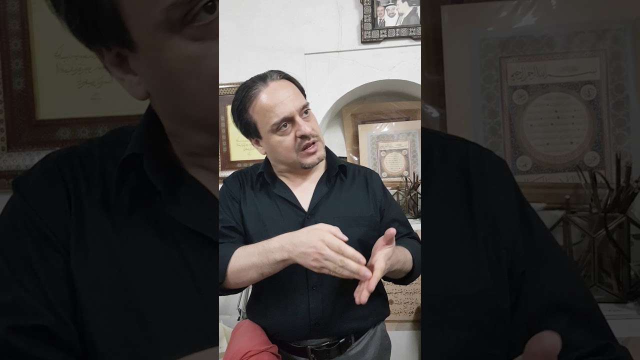 مقابلة حصرية مع الخطاط محمد فاروق الحداد وتاريخه في الخط العربي