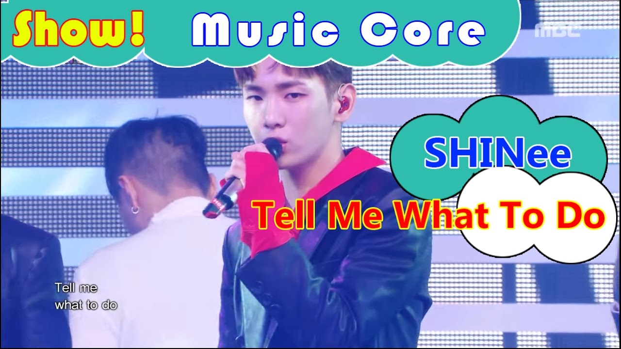 [Comeback Stage] SHINee - Tell Me What To Do, 샤이니 - 텔 미 왓 투두 Show Music core 20161119