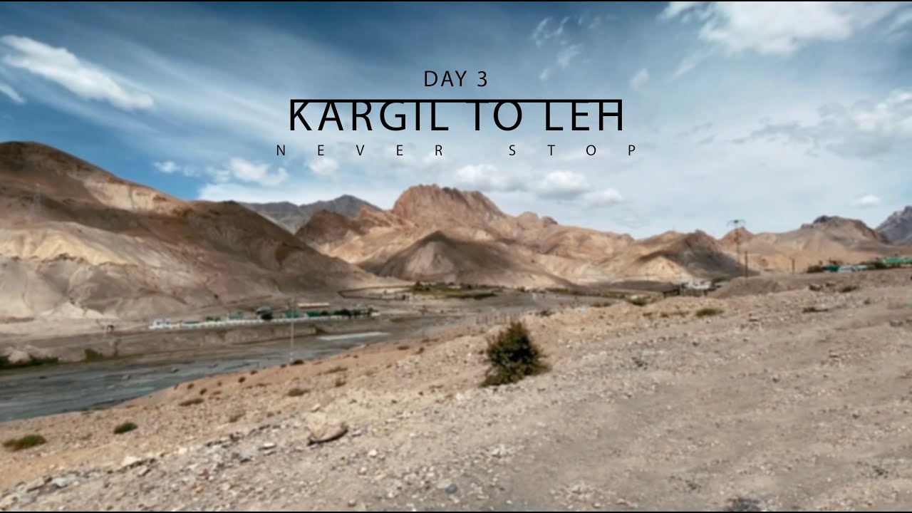 Kargil to Leh | Day 3 | Leh Ladakh Bike Trip 2021 | Gavacha Vlogger | #Vlog 3