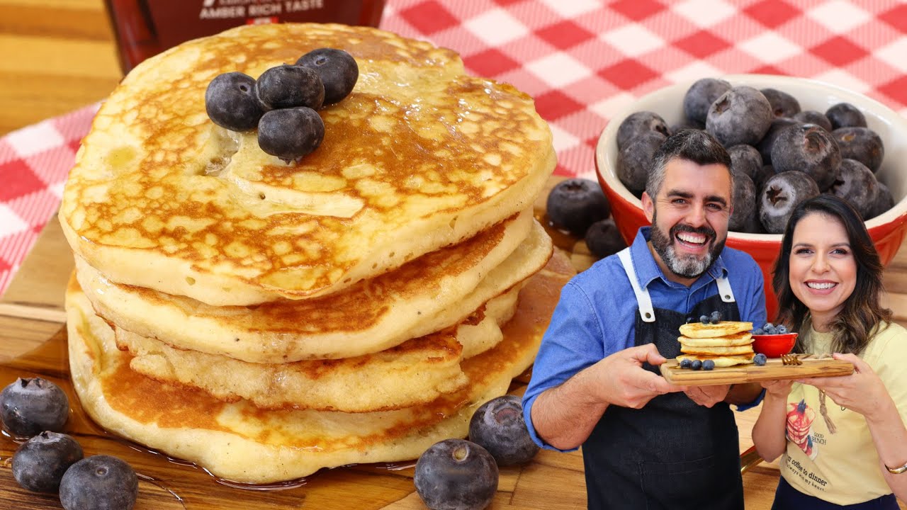 PANQUECA AMERICANA FOFINHA E DELICIOSA - SUPER F&Aacute;CIL - Receitas de Pai