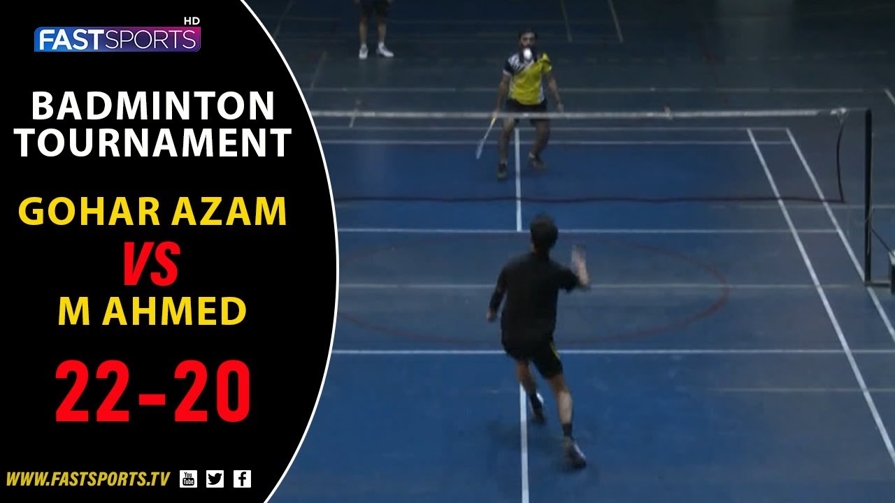 Badminton Showdown: Gohar Azam vs. M Ahmed | Thrilling Match Highlights | Fast Sports