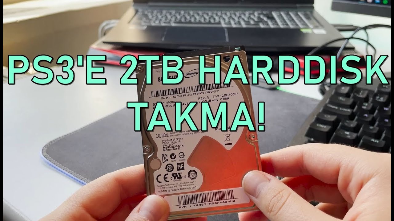 PLAYSTATION 3'E 2TB HDD TAKMAK!