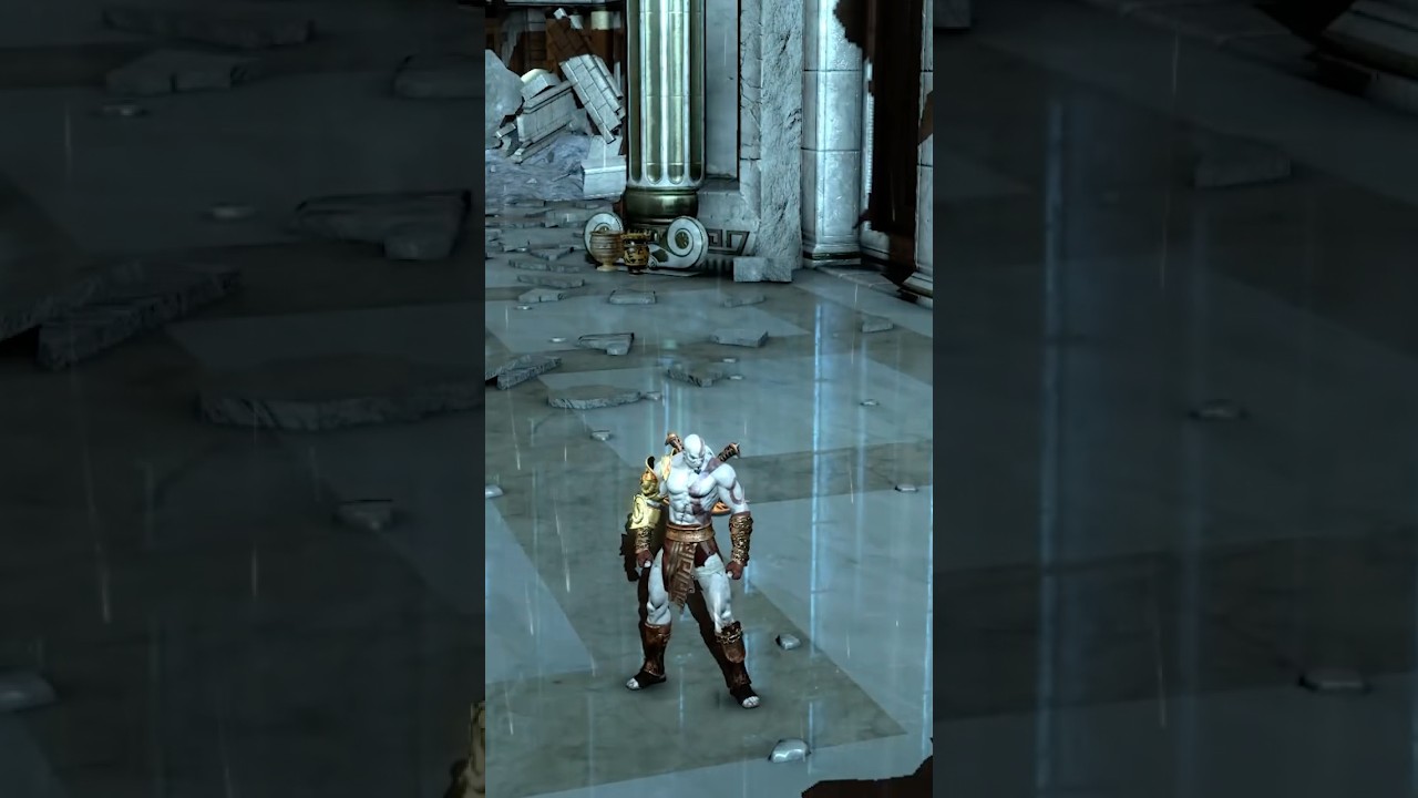 KRATOS VS HERMES! #gameshorts #godofwar #godofwar3 #godofwarremake #kratos #hermes #gaming #ps5 #ps3