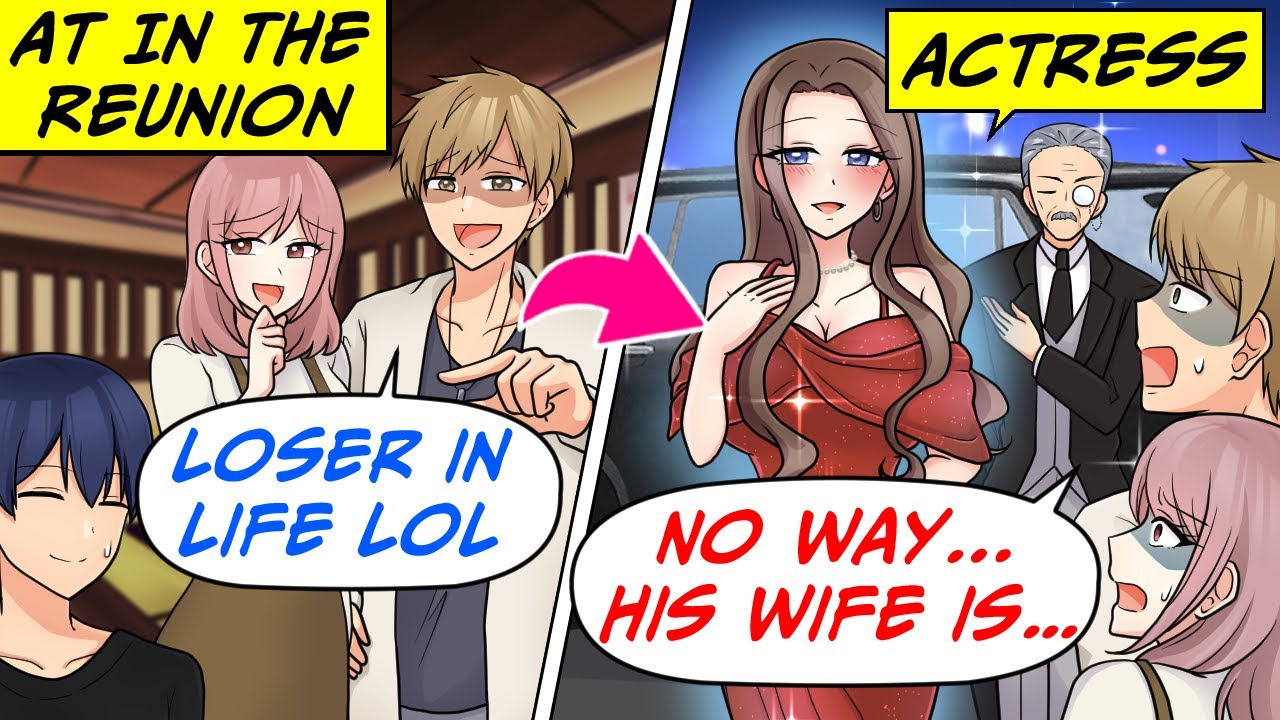 I Was Laughed At In The Reunion, But When They Saw My Beautiful Wife ...[RomCom Manga Dub]
