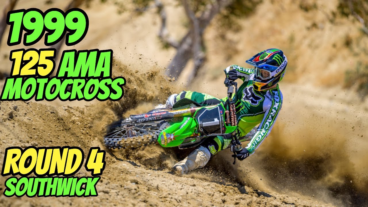 1999 AMA 125 MOTOCROSS from SOUTHWICK - ROUND 4