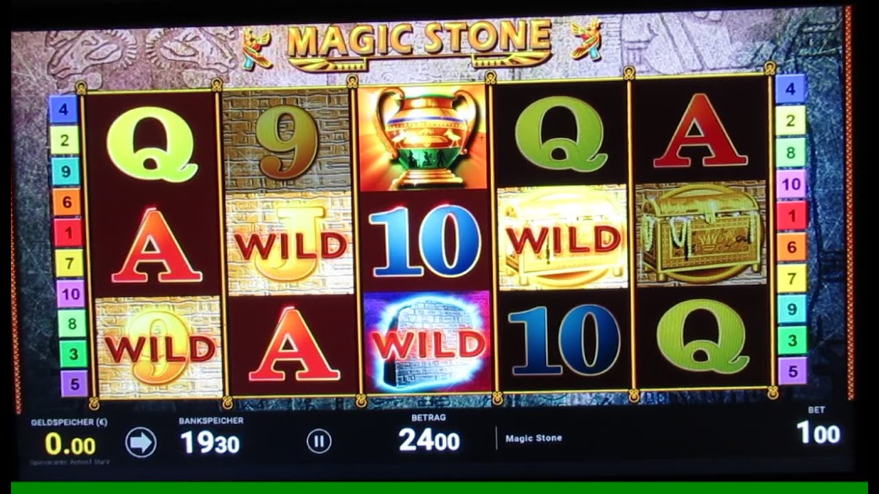 ABOWUNSCH Magic Stone Bally Wulff Risikospiel auf 1&euro; & 2&euro; Fach! Spielhalle Tr5 Risiko