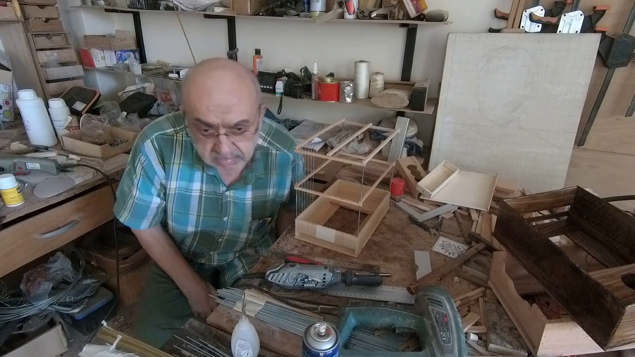 Ahşap Saka Kafesi Yapımı 10 Eylül 2019