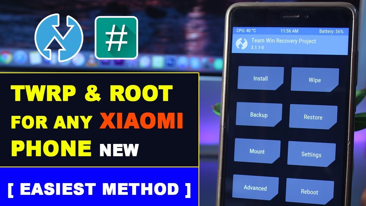 Install Official TWRP Custom Recovery & Root Any Xiaomi Phone