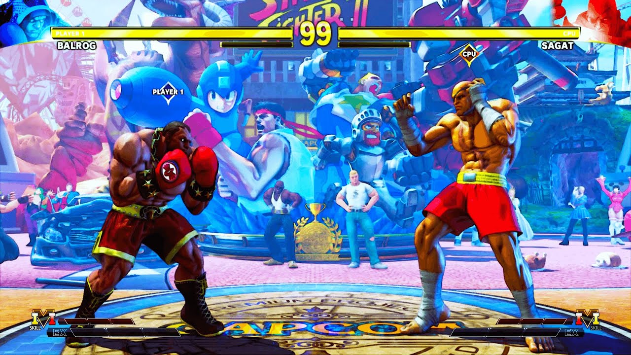 Balrog vs Sagat (Hardest) Street Fighter 5