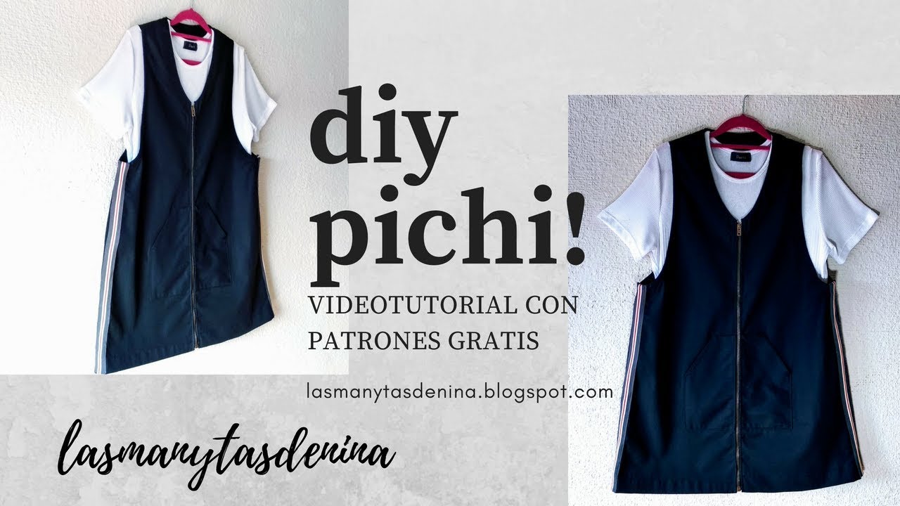 TUTORIAL PICHI VESTIDO DIY