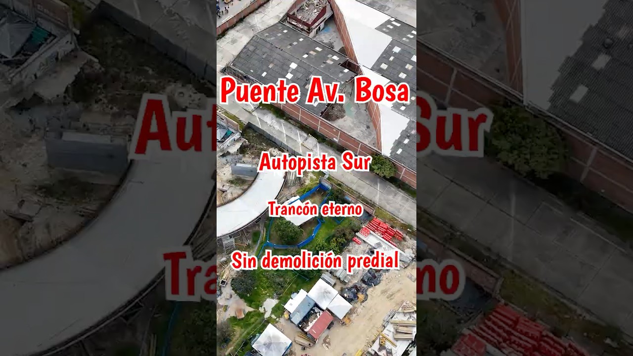 Puente Avenida Bosa con Autopista Sur, un mes despu&eacute;s todo sigue igual #Shorts