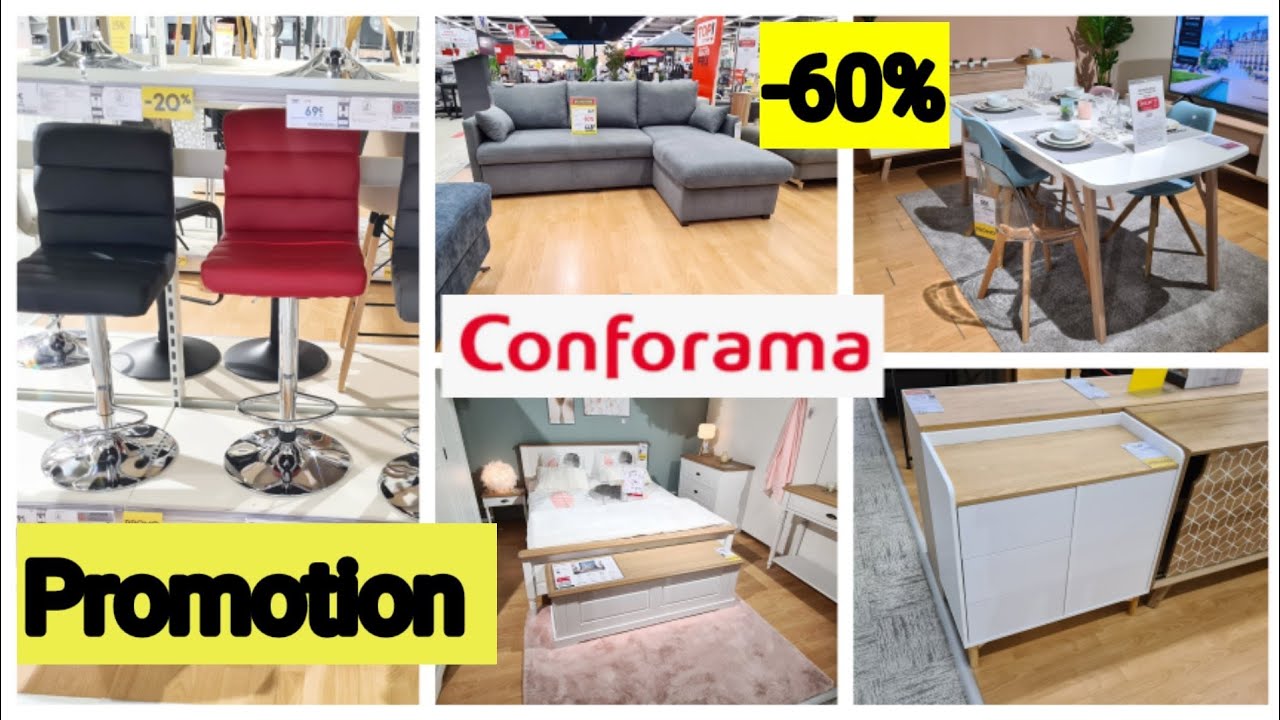 CONFORAMA🌈PROMOTION MOBILIER JUSQU'À-60% 04.05.22 #conforama #promo #BONPLAN #PROMOTION #destockage
