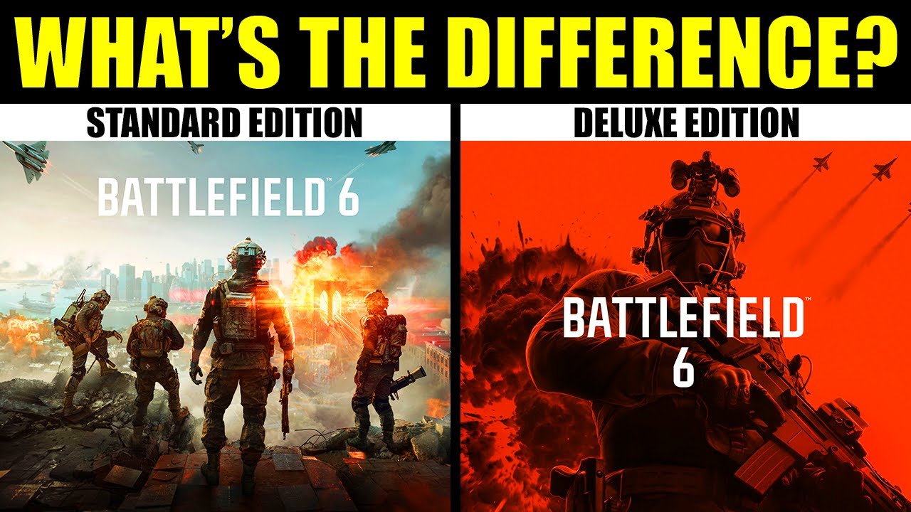 Battlefield 6 Standard против Phantom Edition