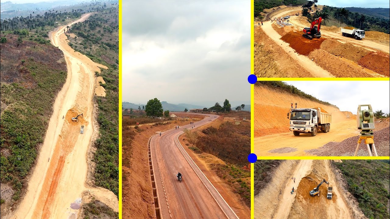 🚨PROJET NKAMBA 74KM : ÉVOLUTION DES TRAVAUX DE LA ROUTE DE LA PASSION (SIMON KIMBANGU) KONGO CENTRAL