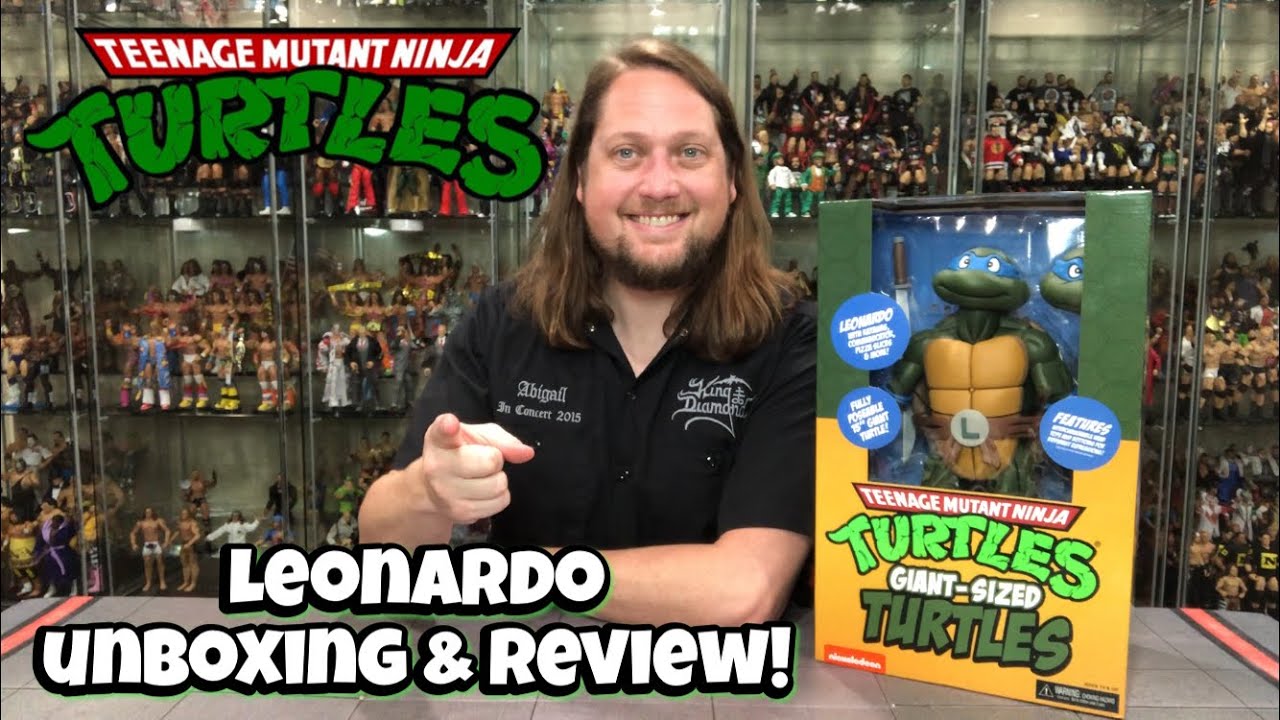 Leonardo NECA Teenage Mutant Ninja Turtles Unboxing & Review!