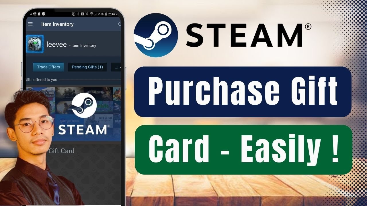 How to Purchase Steam Gift Card !