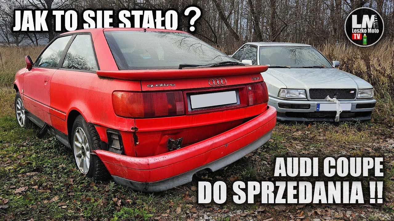 Porzucone Audi Coupe Quattro 2.6 i 2.8 V6 FOR SALE !!