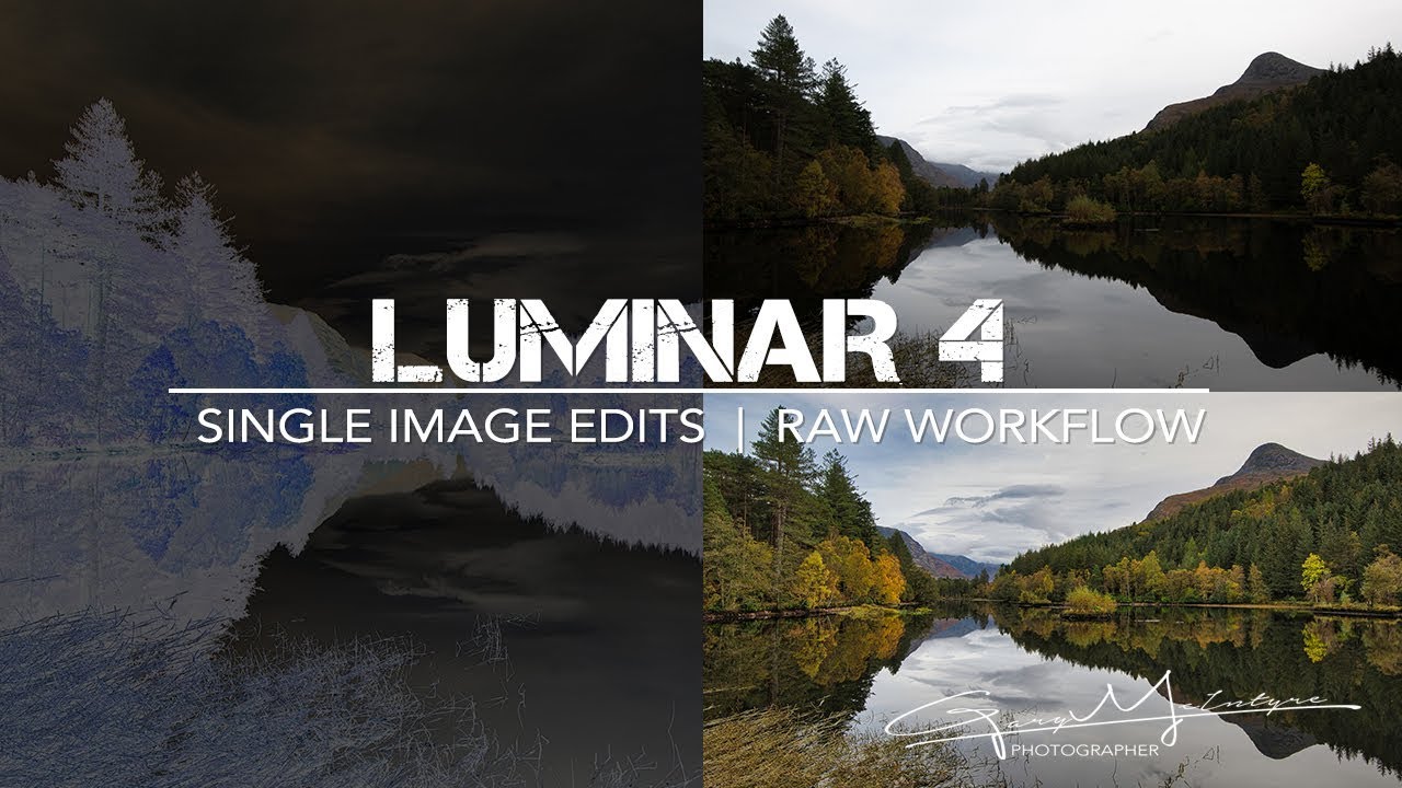 Luminar 4 single image edits | Raw Workflow