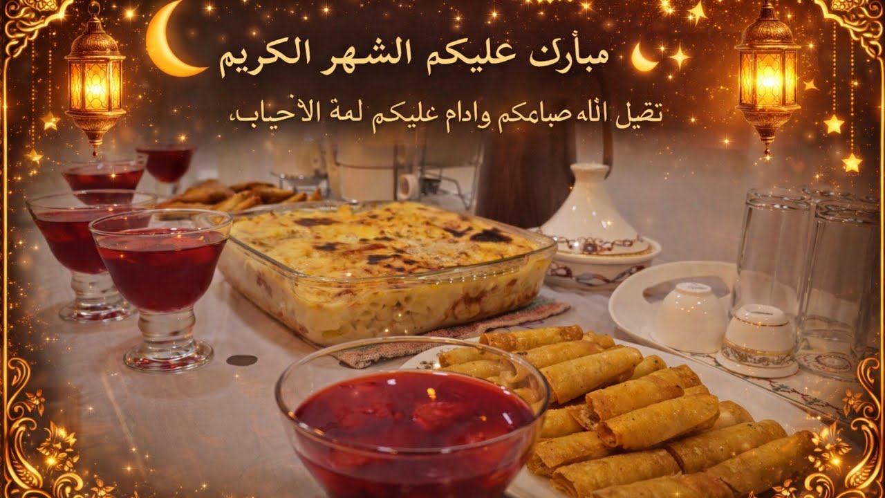 فطور أول يوم رمضان 2026🌙|| مع أهلي في الخبر🇸🇦|| رمضان كريم وكل عام وأنتم بخير💕