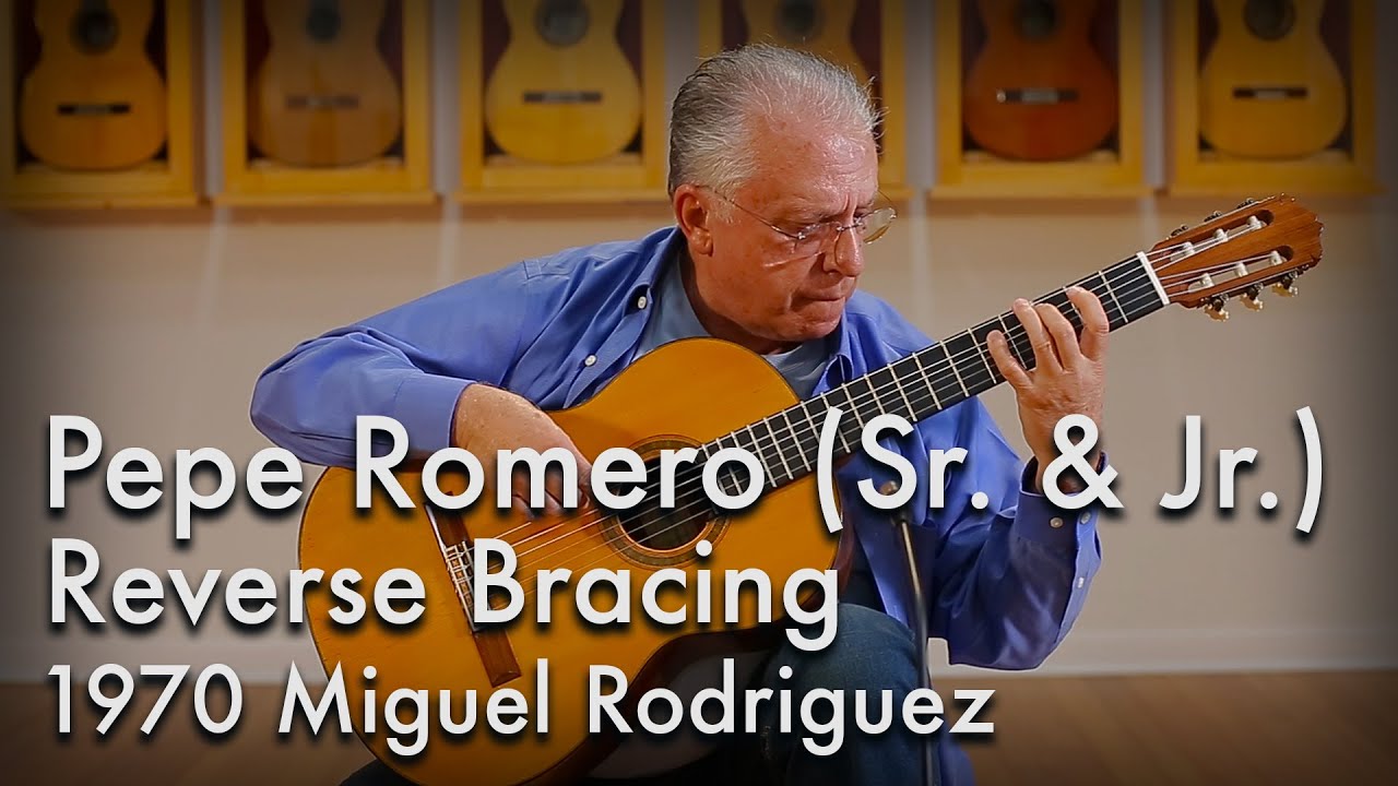 Pepe Romero plays and discusses rare 1970 Miguel Rodriguez