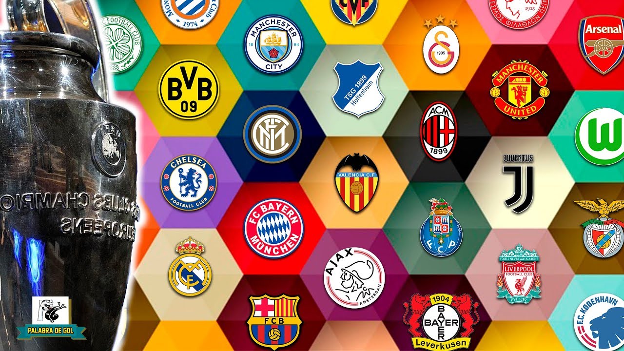 EQUIPOS NUEVOS DE LA CHAMPIONS LEAGUE TODOS LOS AÑOS (1955 - 2019)