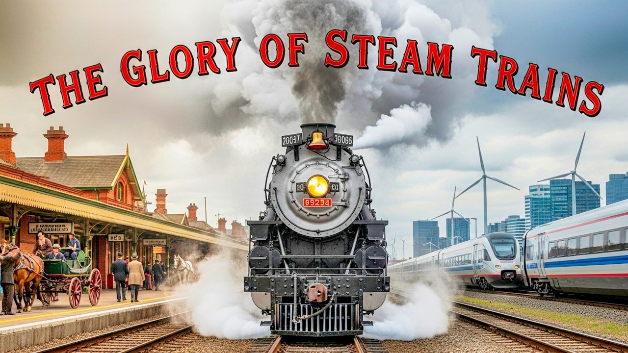Steam Trains Around The World Compilation, A Symphony Of Steam Locomotives, steam train sounds