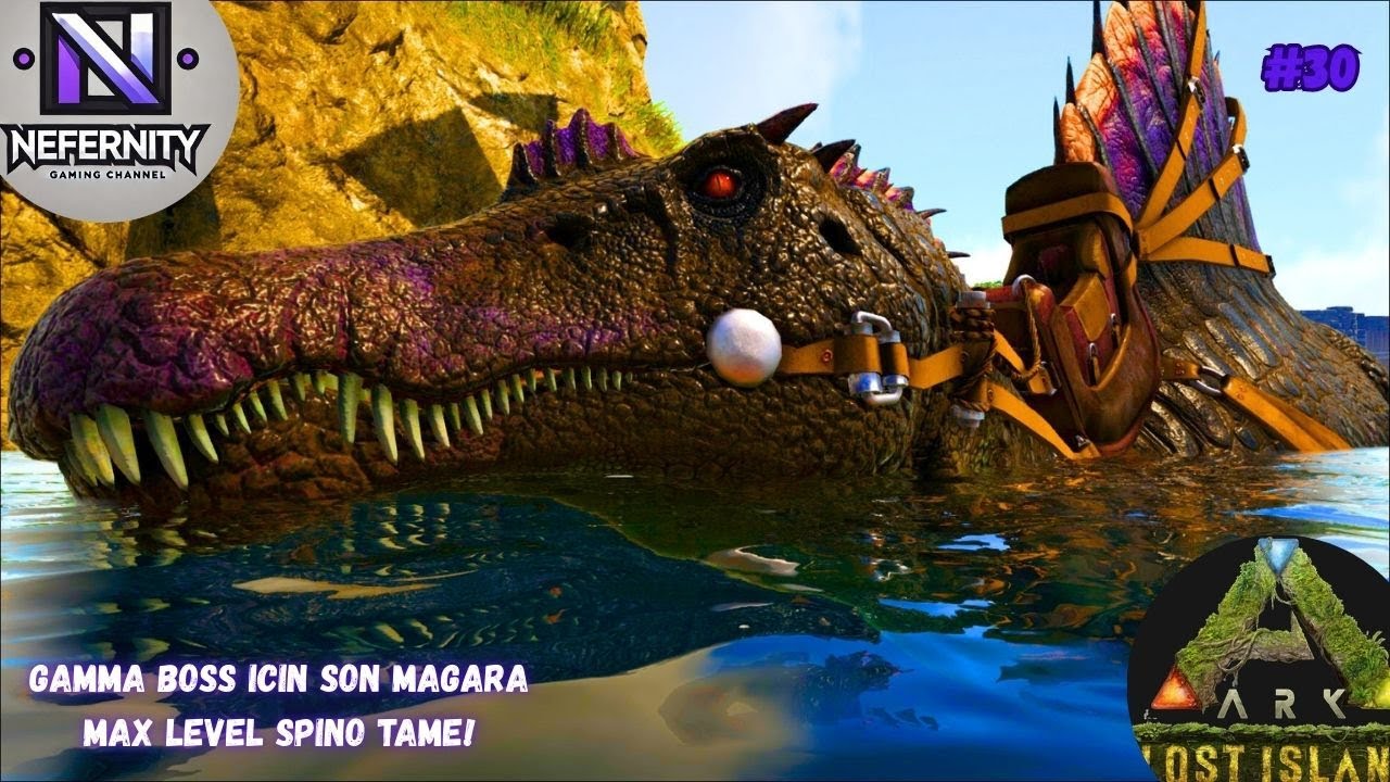 Sürünün Eseri'ni Alma ve Max Level Spino Evcilleştirme! Ark: Survival Evolved | Lost Island #30