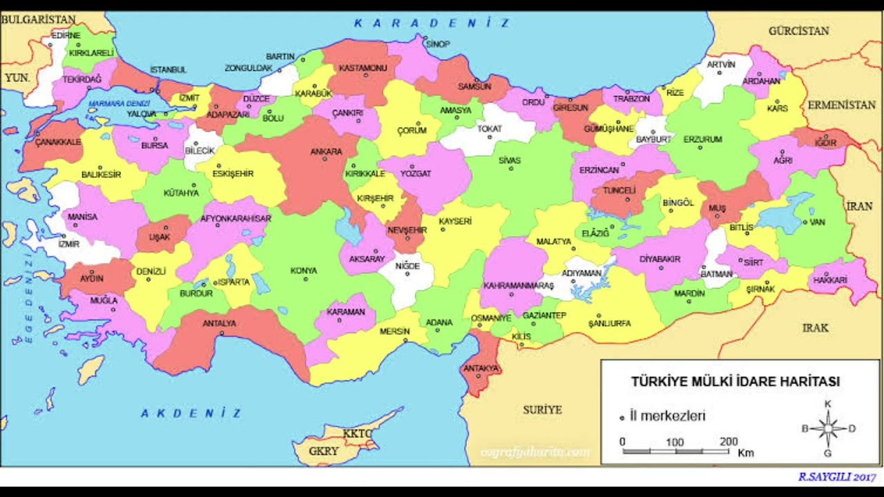 Türkiye Haritası