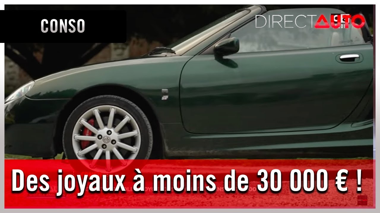 Conso - MG, Jaguar, Rolls-Royce : des joyaux à moins de 30 000 € !