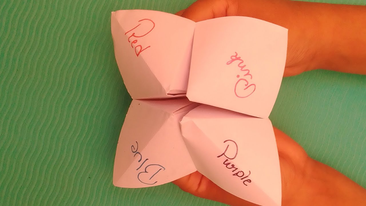 Future Predictor | Kids Paper Game