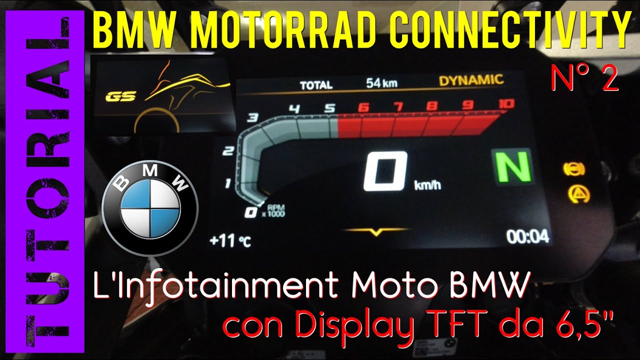 BMW CONNECTIVITY - Ep.2 - L'Infotainment delle moto BMW con Display TFT da 6,5