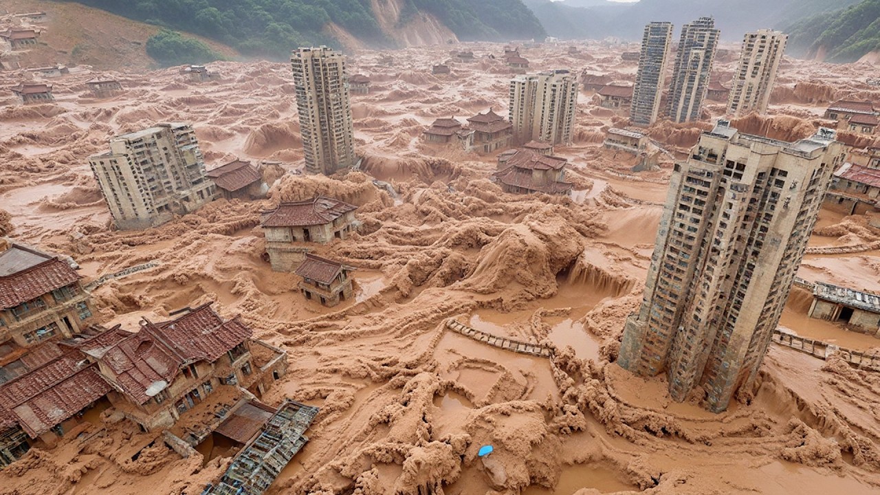 China&rsquo;s Capital Beijing Submerged in Record Floods &mdash; 130 Villages Powerless, Roads Washed Away