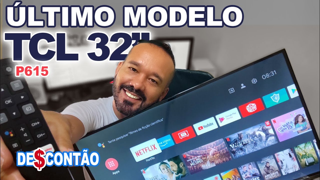 Ela chegou!! TCL 32