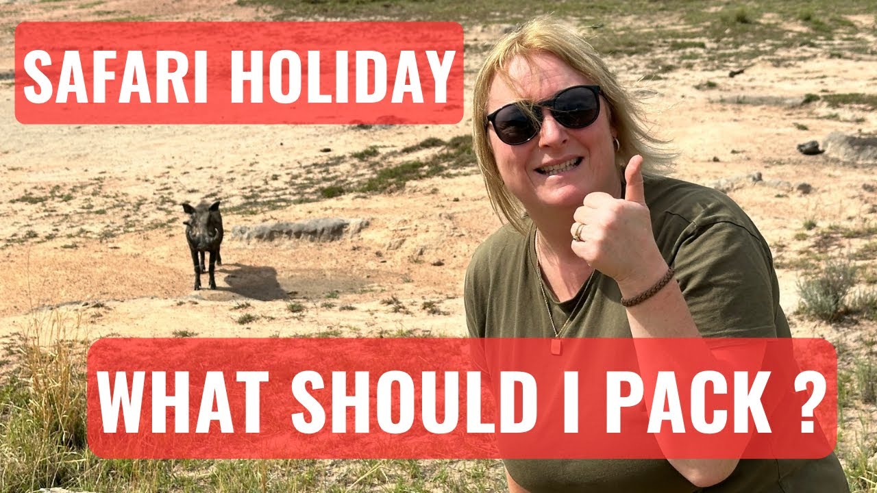 🦁 What to Pack for Your First Safari! Essential Safari Packing List & Review 🌍🎒