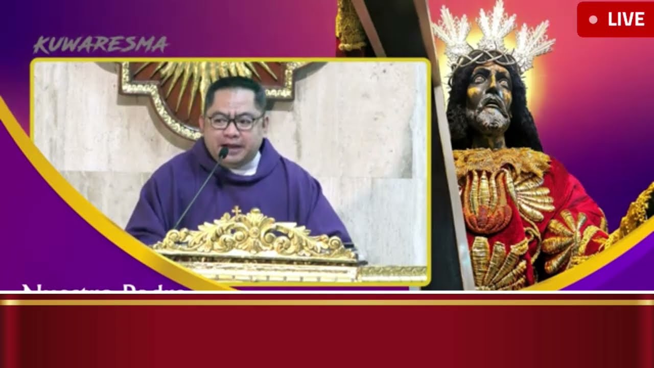 QUIAPO CHURCH : LIVE mass today (Sabado de Gloria) 