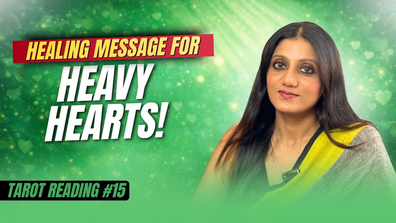 If Your Heart Feels Heavy, Watch This🌙 | Divine Healing Message | Riddika Panchal #tarotreading