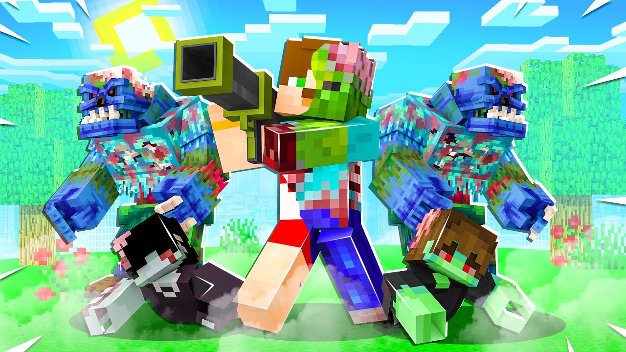 TÜM DÜNYA ZOMBİ OLMAYA BAŞLADI - 100 GÜN BOYUNCA ZOMBİLERLE HAYATTA KALMAK #5 - Minecraft