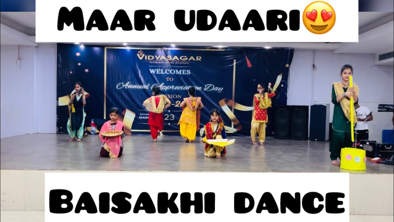 Maar udari | Girls Group Dance | Baisakhi Performance | Anshu Rawat Choreography | VIS ||