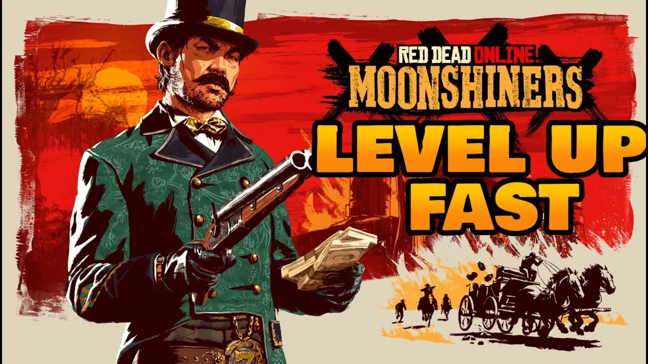 Red Dead Online Tips & Tricks - How to Level Up Moonshiner FAST 4K 60fps