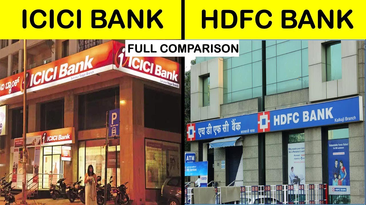 ICICI Bank vs HDFC Bank Full Comparison UNBIASED in Hindi 2020 | HDFC Bank vs ICICI Bank