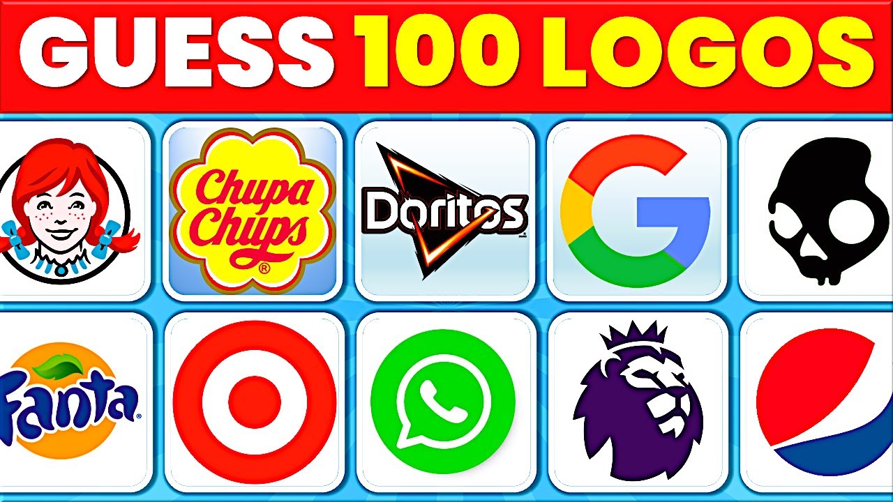 Can You Beat This 100 Logo Quiz In 3 Seconds?