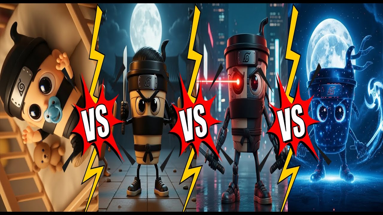From Baby Ninja to Galactic Warrior | Cappuccino Assassin Evolution Edit