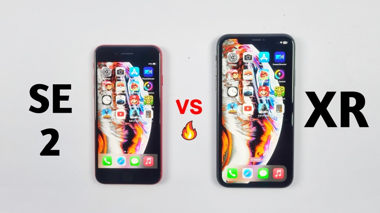 iPhone XR Vs iPhone SE 2020 - iOS 16.6 SPEED TEST