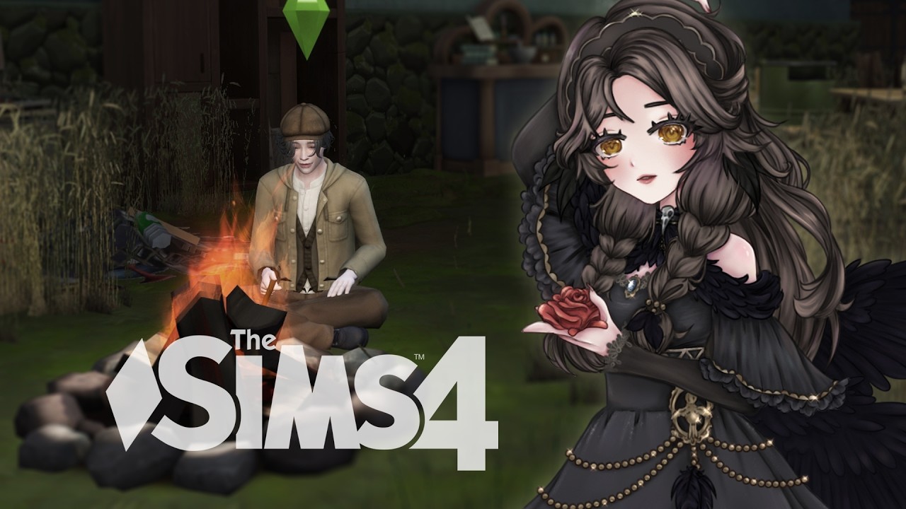 【ROSALIA | Ru VTuber】The Sims 4 - Жизнь в деревне  #1