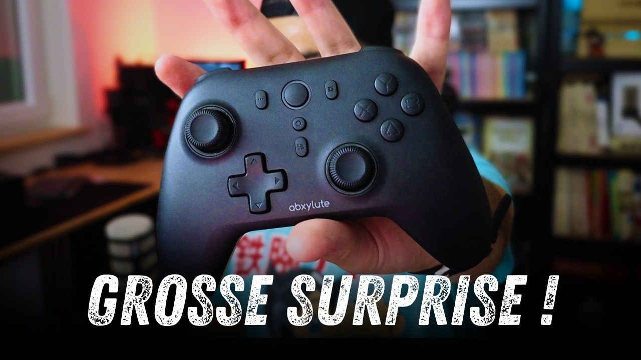 LE GAMEPAD QUI VA METTRE TOUT LE MONDE D'ACCORD !? |  ABXYLUTE C6 WIRELESS GAMING CONTROLLER  🎮😍