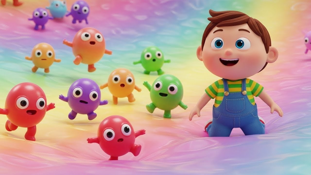 Os Feijões Instáveis do Fall Guys Saíram Voando 🫘🤣 | Música Infantil | Rimas para Crianças
